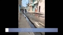 Insalubridad en céntrica calle de Sancti Spíritus Insalubridad en céntrica calle de Sancti Spíritus