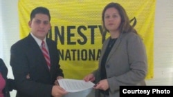 Felix Yuniel Llerena y Marselha Gonçalves Margerin/ Publicado en Twitter @FelixLlerenaCUB