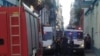 Rescatistas y ambulancias en el lugar del siniestro. (Foto: Facebook Gobierno Habana Vieja)