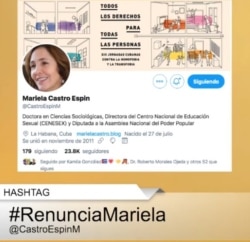Piden la renuncia de Mariela Castro al frente del CENESEX.
