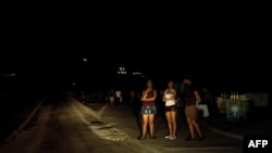 Apagones en Cuba. Foto Archivo AFP/ Adalberto Roque.