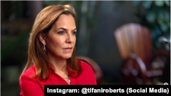 La periodista nicaragüense Tifani Roberts.