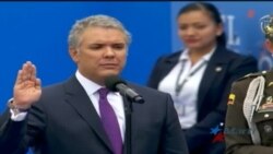 Iván Duque jura como presidente de Colombia Iván Duque jura como presidente de Colombia