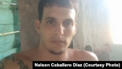 Nelson Caballero Díaz, liberado el 14 de junio, tras cumplir su condena de ocho meses en prisión por participar en una manifestación pacífica.