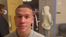 El prospecto cubano Frank Díaz comenta su novena victoria en el pugilismo profesional El prospecto cubano Frank Díaz comenta su novena victoria en el pugilismo profesional