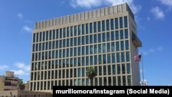 La embajada de EEUU en La Habana, Cuba. (Foto: murillomora/Instagram)