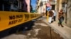Una calle cerrada por coronavirus en La Habana. (YAMIL LAGE / AFP)