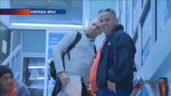 Primeros cubanos del plan piloto llegan a EEUU Primeros cubanos del plan piloto llegan a EEUU