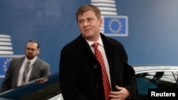 Tomáš Petříček, canciller de la República Checa. REUTERS/Johanna Geron