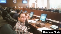 Mario Félix LLeonart Barroso, del Instituto Patmos, ante la Comisión Interamericana de DDHH.