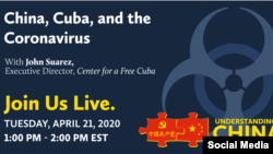 Conferencia China, Cuba y COVID19