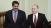 El presidente de Rusia, Vladímir Putin (d), y su homólogo Nicolás Maduro. Foto Archivo, 15 de enero de 2015. 