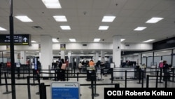 Aeropuerto Internacional de Miami. 