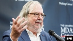 El investigador estadounidense Jim Allison.