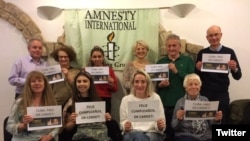 Amnistía Internacional recuerda el 50 cumpleaños de Eduardo Cardet.