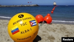 Cable entre Cuba y Venezuela