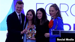 Premio ODCA de DDHH 2025 a Rosa María Payá.