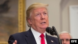 El presidente de Estados Unidos, Donald Trump.