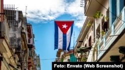 Una calle en La Habana.