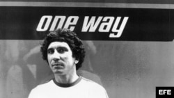 Fotografía facilitada por la editorial Point de Lunettes y realizada por el pintor Jorge Camacho, de Reinaldo Arenas en Nueva York.