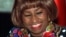 La cantante Celia Cruz de gira por España, en 1993. (Archivo)