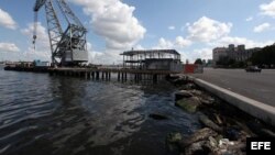 El puerto viejo de La Habana, en la bahía de la ciudad y al borde de su casco histórico.