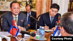 Visita en La Habana del canciller norcoreano