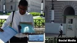 Enix Berrio entregó las propuestas ante la Asamblea Nacional.