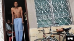 El disidente cubano Guillermo Fariñas