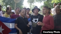 Integrantes de Palenque Visión y ADO.