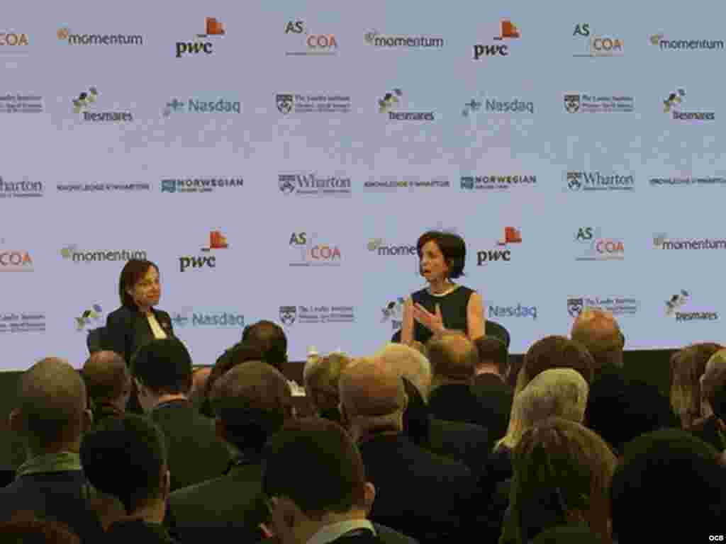 Roberta Jacobson, secretaria de Estado adjunta para Asuntos del Hemisferio Occidental.