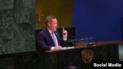 Embajador de EEUU en la ONU Mike Waltz