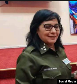 Primer coronel Moraima Bravet Garofalo (MININT)