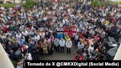 Un evento del Instituto Cubano de Amistad con los Pueblos (ICAP) en La Habana, Cuba.